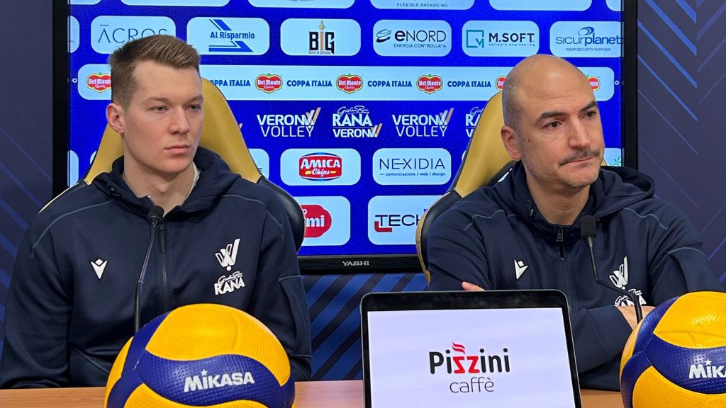 Soli e Mozic in conferenza stampa